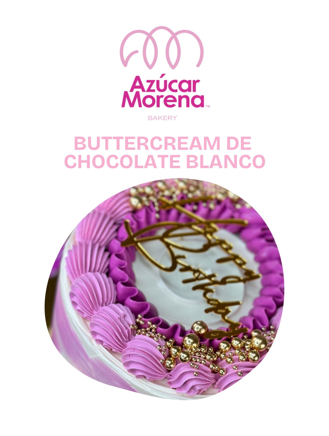 Clase Online: Buttercream de Chocolate Blanco