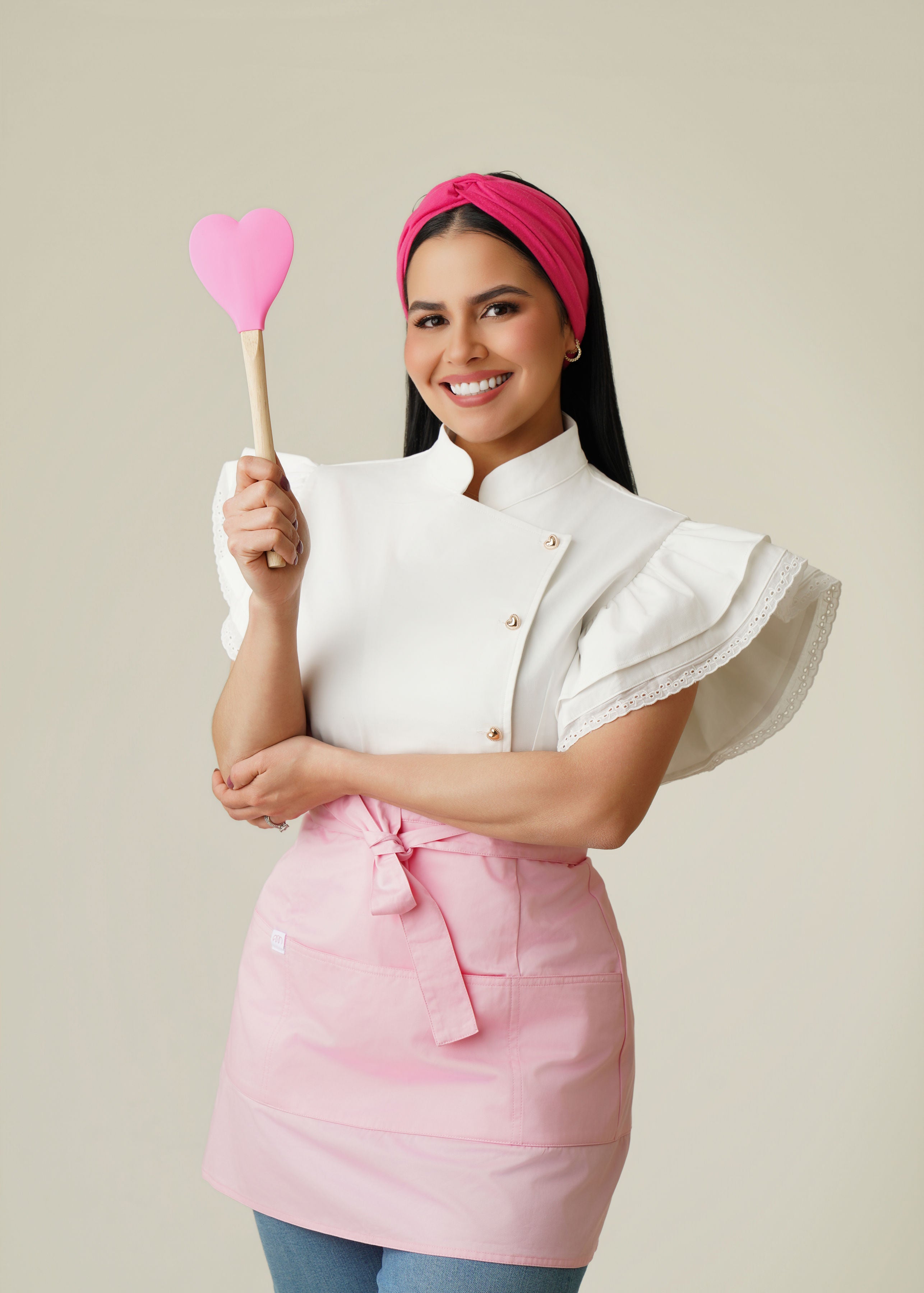 Delantal Pink 1
